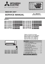 Mitsubishi Electric WSH-AP42WI Service Manual предпросмотр