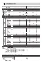 Предварительный просмотр 6 страницы Mitsubishi Electric WSH-AP42WI Service Manual