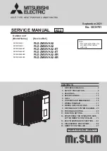 Preview for 1 page of Mitsubishi Electric WSH-ZM35I BEDRAAD SET Service Manual