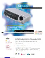 Mitsubishi Electric XD200 Specification Sheet preview