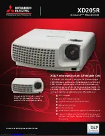 Mitsubishi Electric XD205R Brochure & Specs preview