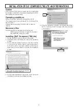 Предварительный просмотр 32 страницы Mitsubishi Electric XD206U Service Manual