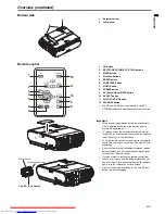 Preview for 7 page of Mitsubishi Electric XD211U User Manual