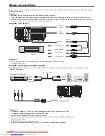 Preview for 10 page of Mitsubishi Electric XD211U User Manual