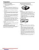 Preview for 12 page of Mitsubishi Electric XD211U User Manual