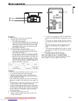 Preview for 13 page of Mitsubishi Electric XD211U User Manual