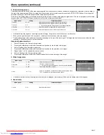 Preview for 17 page of Mitsubishi Electric XD211U User Manual