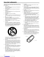 Preview for 4 page of Mitsubishi Electric XD221U-ST User Manual