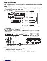 Preview for 10 page of Mitsubishi Electric XD221U-ST User Manual