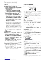 Preview for 14 page of Mitsubishi Electric XD221U-ST User Manual