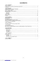 Preview for 3 page of Mitsubishi Electric XD221U Service Manual