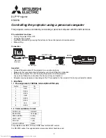 Preview for 34 page of Mitsubishi Electric XD221U Service Manual