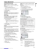 Preview for 23 page of Mitsubishi Electric XD221U User Manual