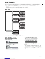 Предварительный просмотр 17 страницы Mitsubishi Electric XD250U-ST User Manual