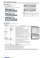 Предварительный просмотр 20 страницы Mitsubishi Electric XD250U-ST User Manual