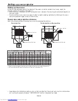 Предварительный просмотр 10 страницы Mitsubishi Electric XD3500U User Manual