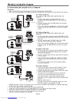 Предварительный просмотр 13 страницы Mitsubishi Electric XD3500U User Manual