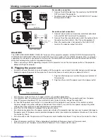 Предварительный просмотр 14 страницы Mitsubishi Electric XD3500U User Manual