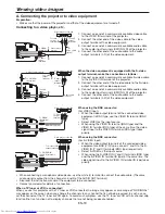 Предварительный просмотр 19 страницы Mitsubishi Electric XD3500U User Manual