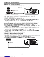 Предварительный просмотр 20 страницы Mitsubishi Electric XD3500U User Manual