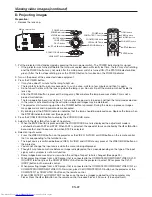 Предварительный просмотр 22 страницы Mitsubishi Electric XD3500U User Manual