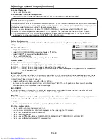 Предварительный просмотр 34 страницы Mitsubishi Electric XD3500U User Manual