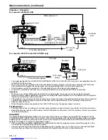 Предварительный просмотр 12 страницы Mitsubishi Electric XD400U User Manual