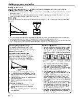 Preview for 10 page of Mitsubishi Electric XD460U User Manual