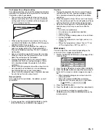 Preview for 11 page of Mitsubishi Electric XD460U User Manual