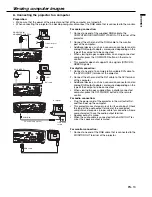 Preview for 13 page of Mitsubishi Electric XD460U User Manual