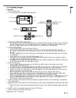 Preview for 19 page of Mitsubishi Electric XD460U User Manual