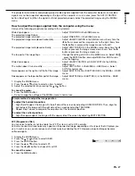 Preview for 27 page of Mitsubishi Electric XD460U User Manual