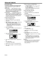 Preview for 28 page of Mitsubishi Electric XD460U User Manual