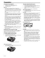 Preview for 12 page of Mitsubishi Electric XD470U User Manual