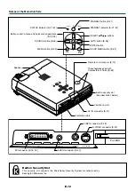 Preview for 11 page of Mitsubishi Electric XD50 User Manual