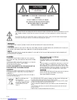 Предварительный просмотр 2 страницы Mitsubishi Electric XD500ST User Manual