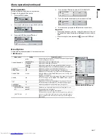 Предварительный просмотр 17 страницы Mitsubishi Electric XD500ST User Manual