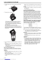 Предварительный просмотр 26 страницы Mitsubishi Electric XD500ST User Manual