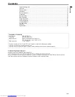 Preview for 3 page of Mitsubishi Electric XD500U User Manual