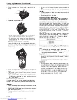 Preview for 26 page of Mitsubishi Electric XD500U User Manual