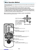 Preview for 35 page of Mitsubishi Electric XD50U MINI-MITS User Manual