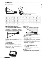 Предварительный просмотр 9 страницы Mitsubishi Electric XD590U User Manual