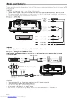 Предварительный просмотр 10 страницы Mitsubishi Electric XD590U User Manual