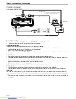 Предварительный просмотр 12 страницы Mitsubishi Electric XD590U User Manual