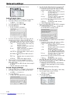 Предварительный просмотр 28 страницы Mitsubishi Electric XD590U User Manual