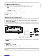 Предварительный просмотр 33 страницы Mitsubishi Electric XD590U User Manual