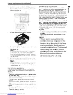 Предварительный просмотр 35 страницы Mitsubishi Electric XD590U User Manual