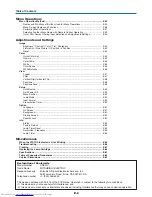 Preview for 7 page of Mitsubishi Electric XD60U Mini-mits User Manual