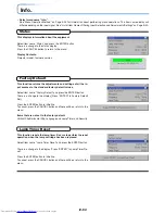 Preview for 54 page of Mitsubishi Electric XD60U Mini-mits User Manual