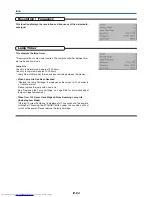 Preview for 55 page of Mitsubishi Electric XD60U Mini-mits User Manual